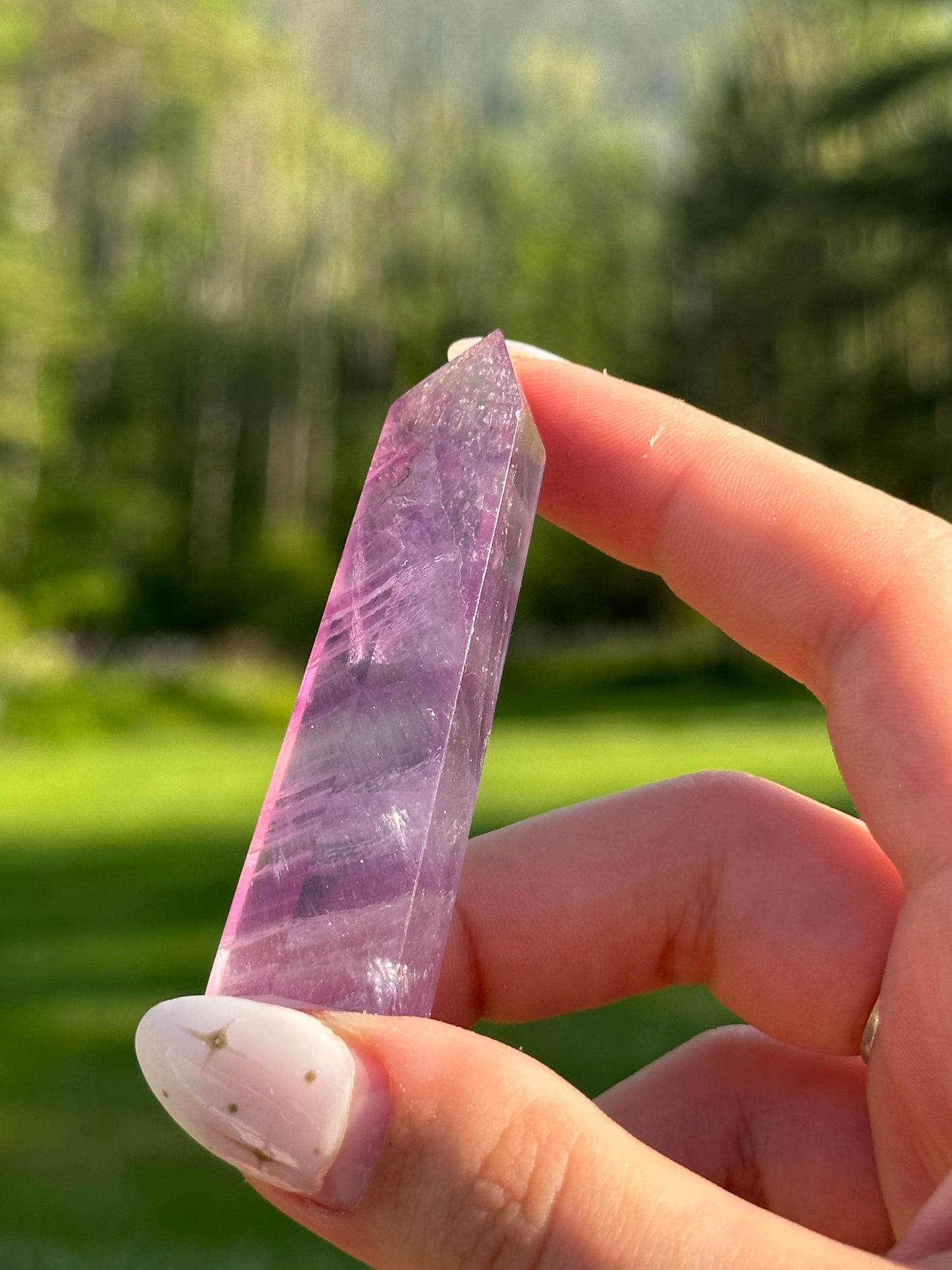 Magenta Fluorite Towers