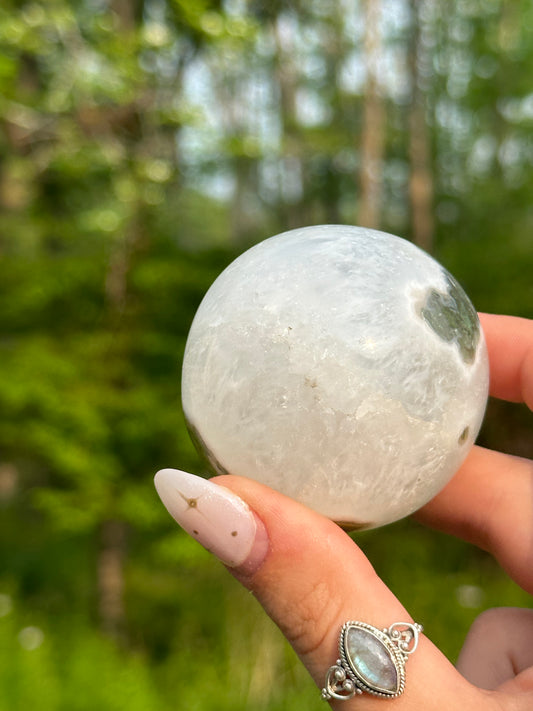 Moss Agate Sphere