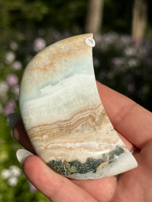 Caribbean Calcite Moon