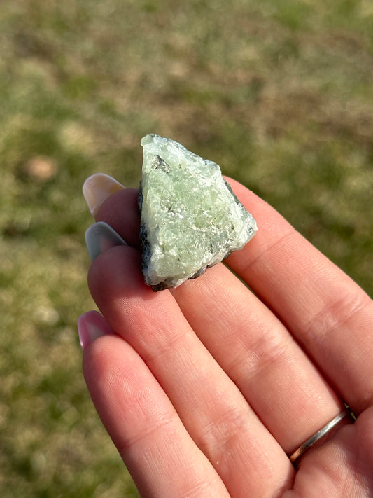 Prehnite with Epidote
