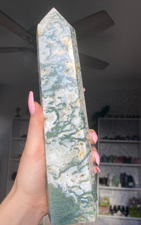 Moss Agate Tower- A