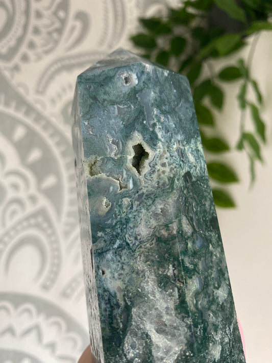 Moss Agate Tower- C