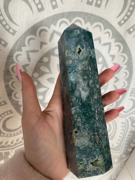 Moss Agate Tower- C