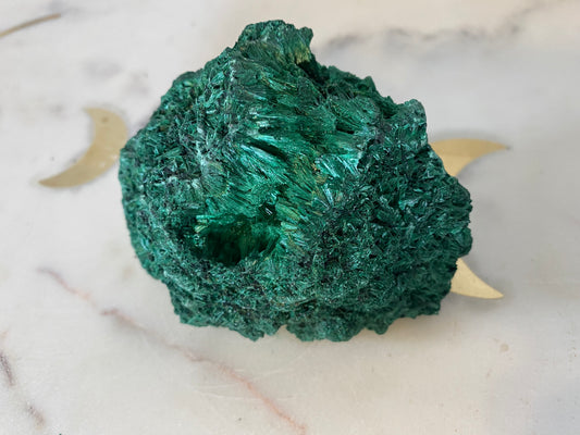 Fibrous Malachite Specimen