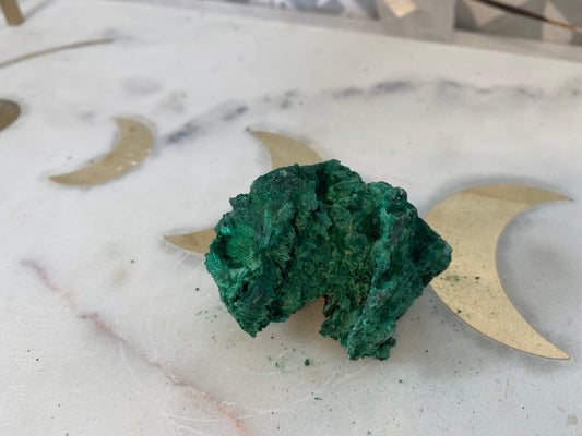 Fibrous Malachite Specimen