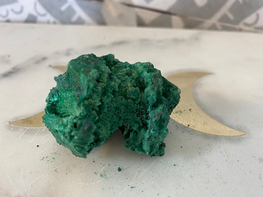 Fibrous Malachite Specimen