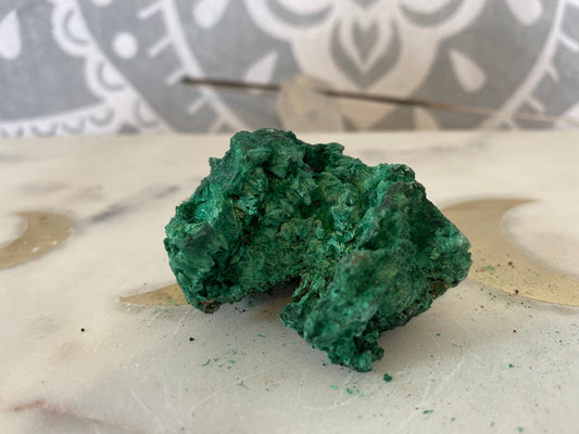 Fibrous Malachite Specimen