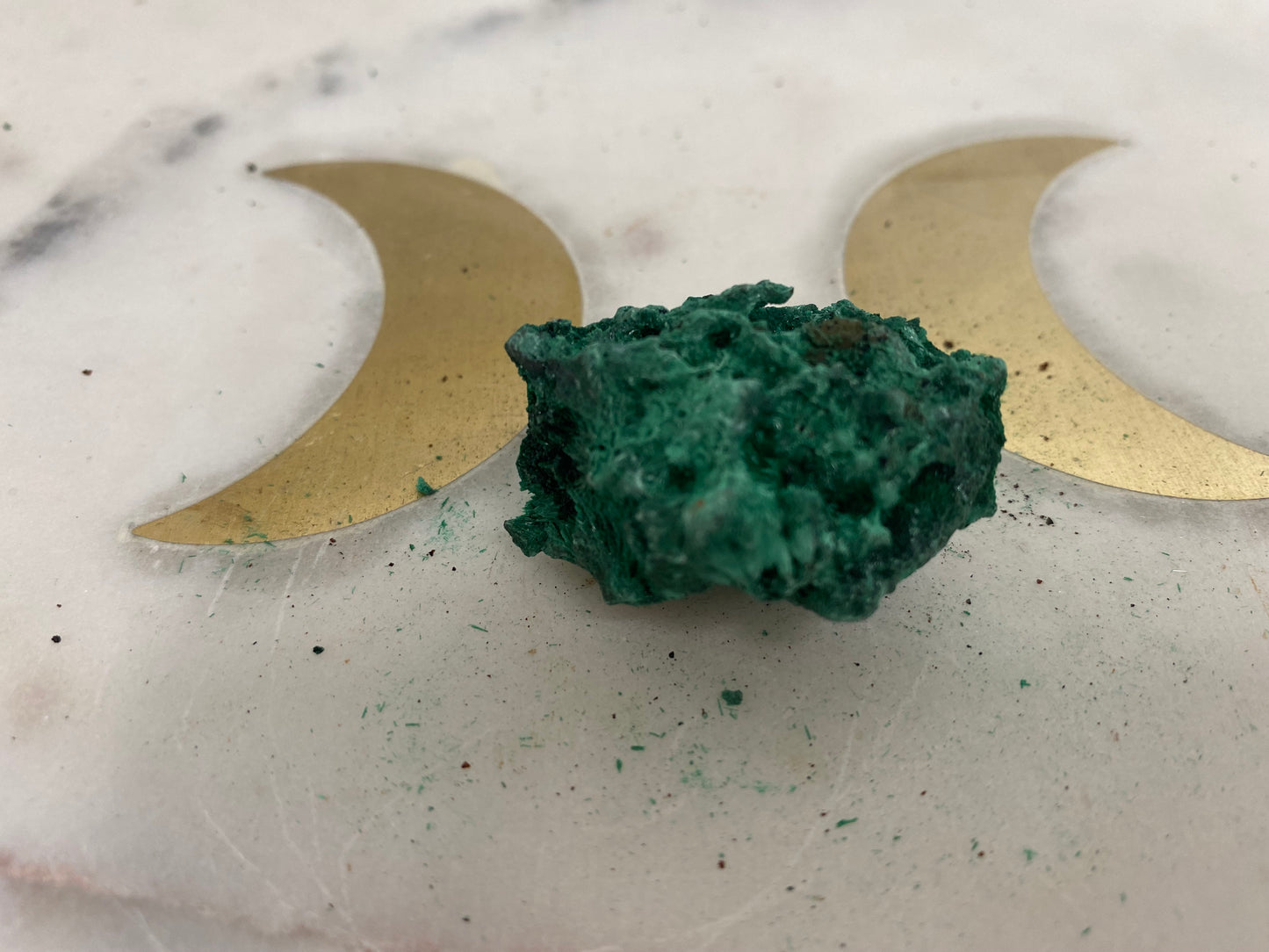 Fibrous Malachite Specimen