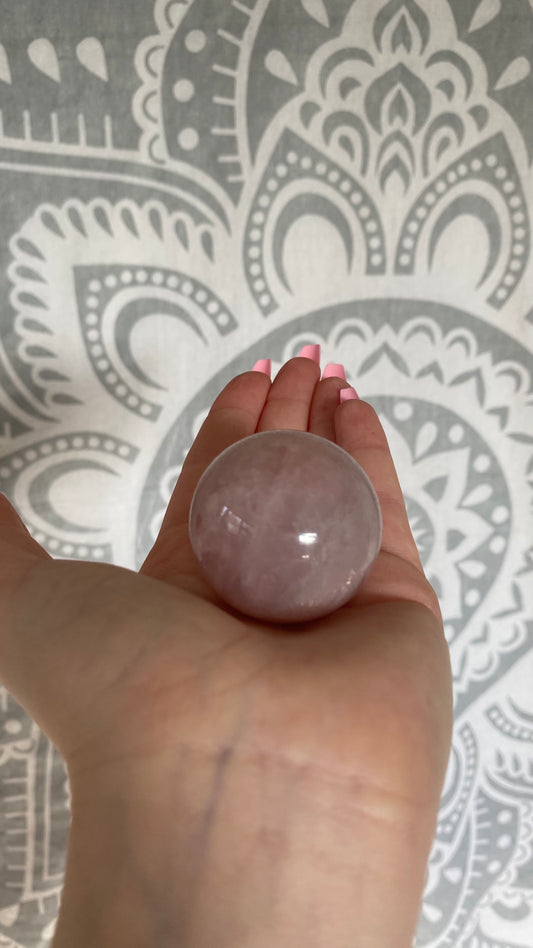 Rose Quartz Sphere