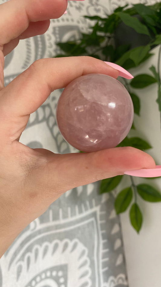 Rose Quartz Sphere