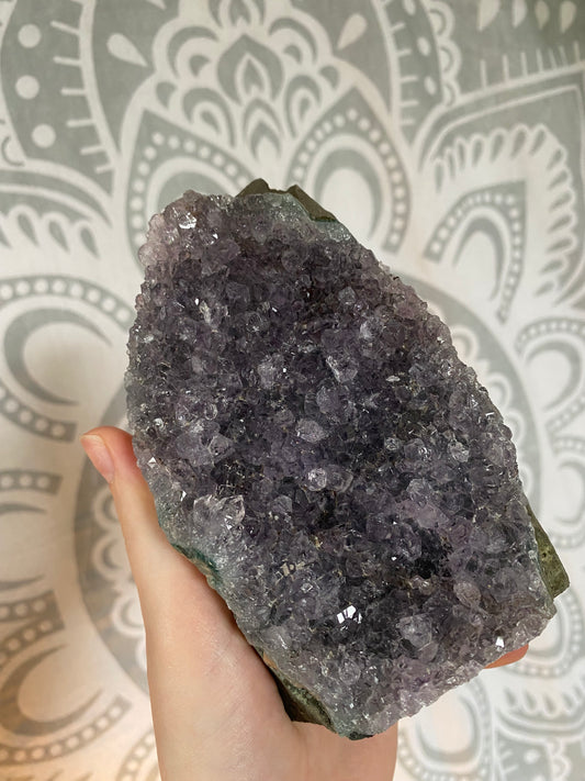 Amethyst Cut-Base Geode