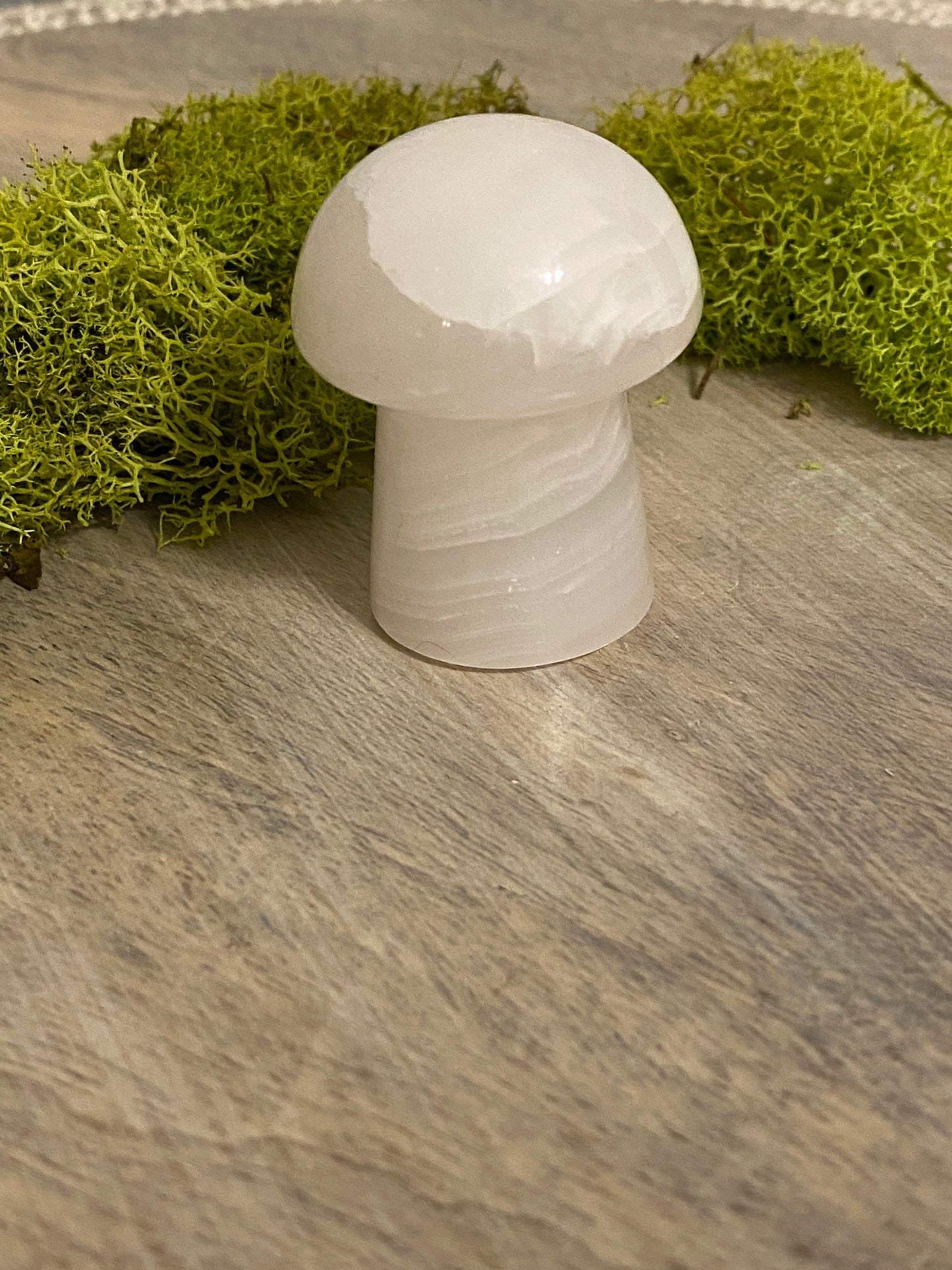 Pink Calcite Mushrooms