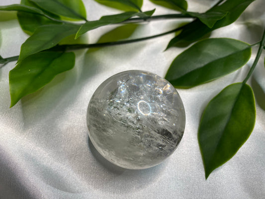 Clear Quartz sphere E