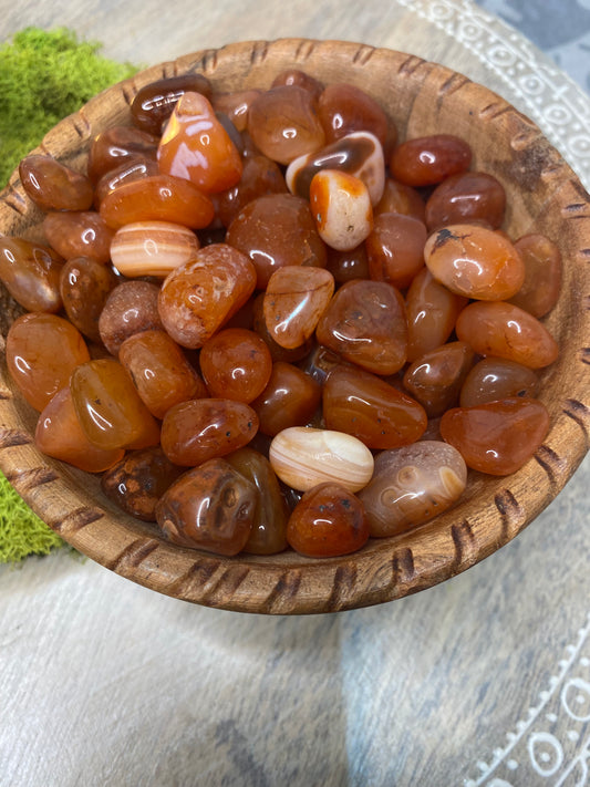 Carnelian Tumbles